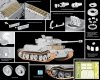 Dragon 6797 Sd.Kfz.181 Panzerkampfwagen VI(P) w/Zimmerit (1:35)